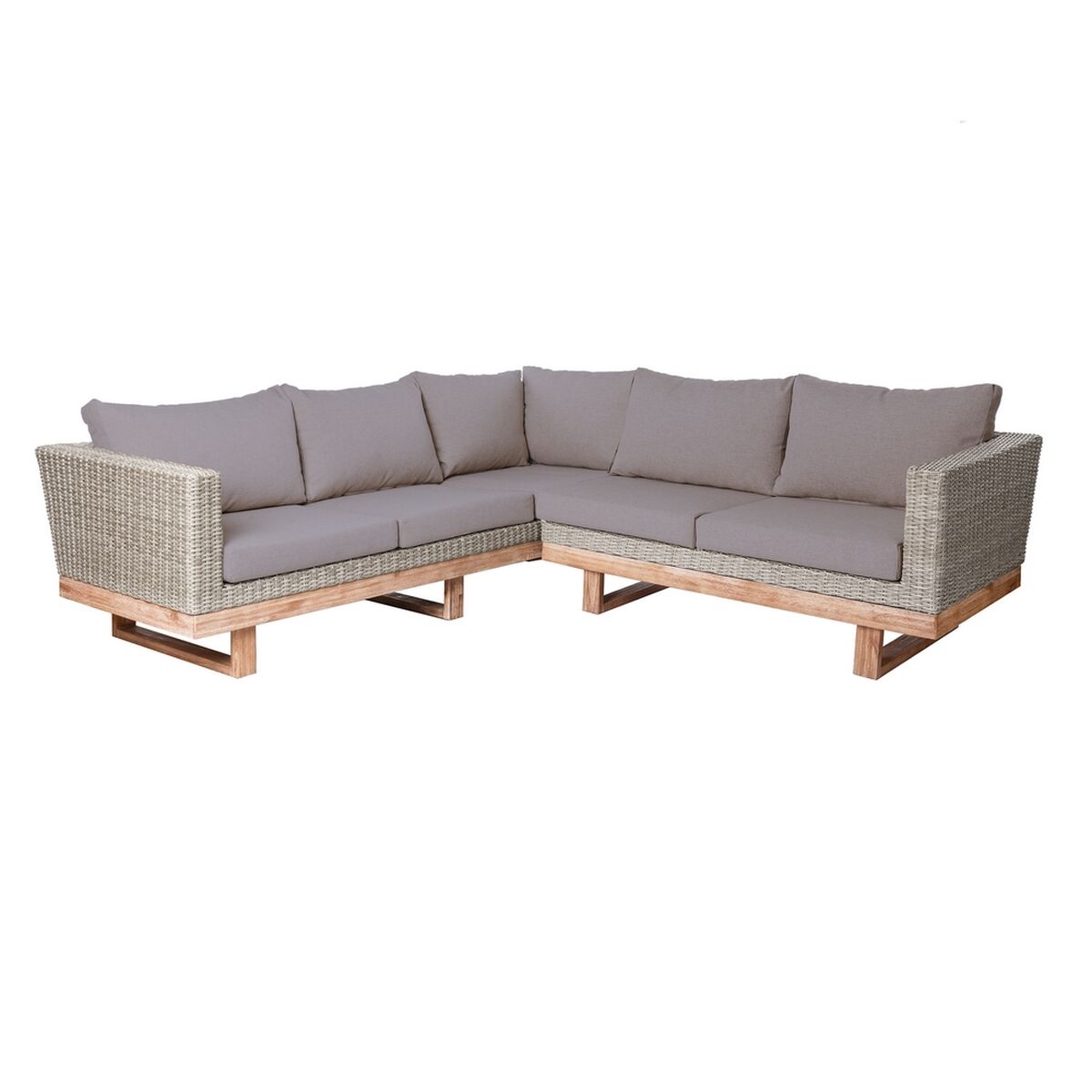 Hagesofa Patsy Grå 235 x 230 x 64,5 cm